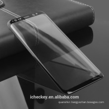 Shenzhen Factory Directly supply 3D Curved Full Cover Tempered Glass Screen Protector for Samsung galaxy S8